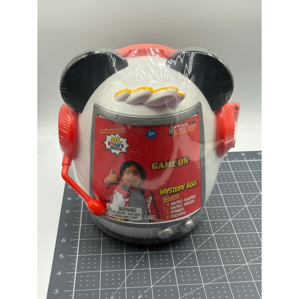 Ryan's World Game On Mystery Egg Combo Panda Gaming Headset Sealed Surprises